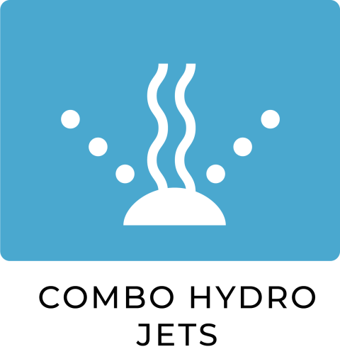 Combo hydro jets