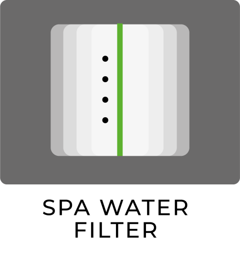 SPA water filter